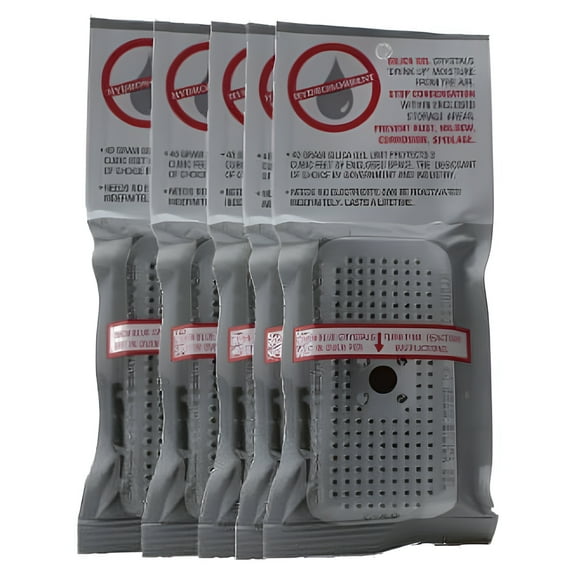 40 Gram Silica Gel Desiccant, Moisture Absorber Dehumidifier, 5