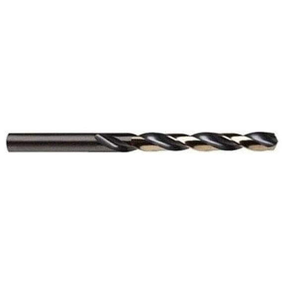 #40 HSS Black & Gold KFD Split Point Jobber Length Drill Bit, Killer Force Drill Bit, KFD40