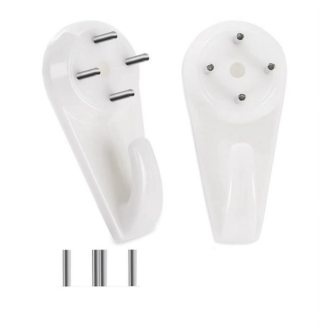 40 Hangers, Concrete/Plaster/Hard Wall Hooks, for Hanging Pictures