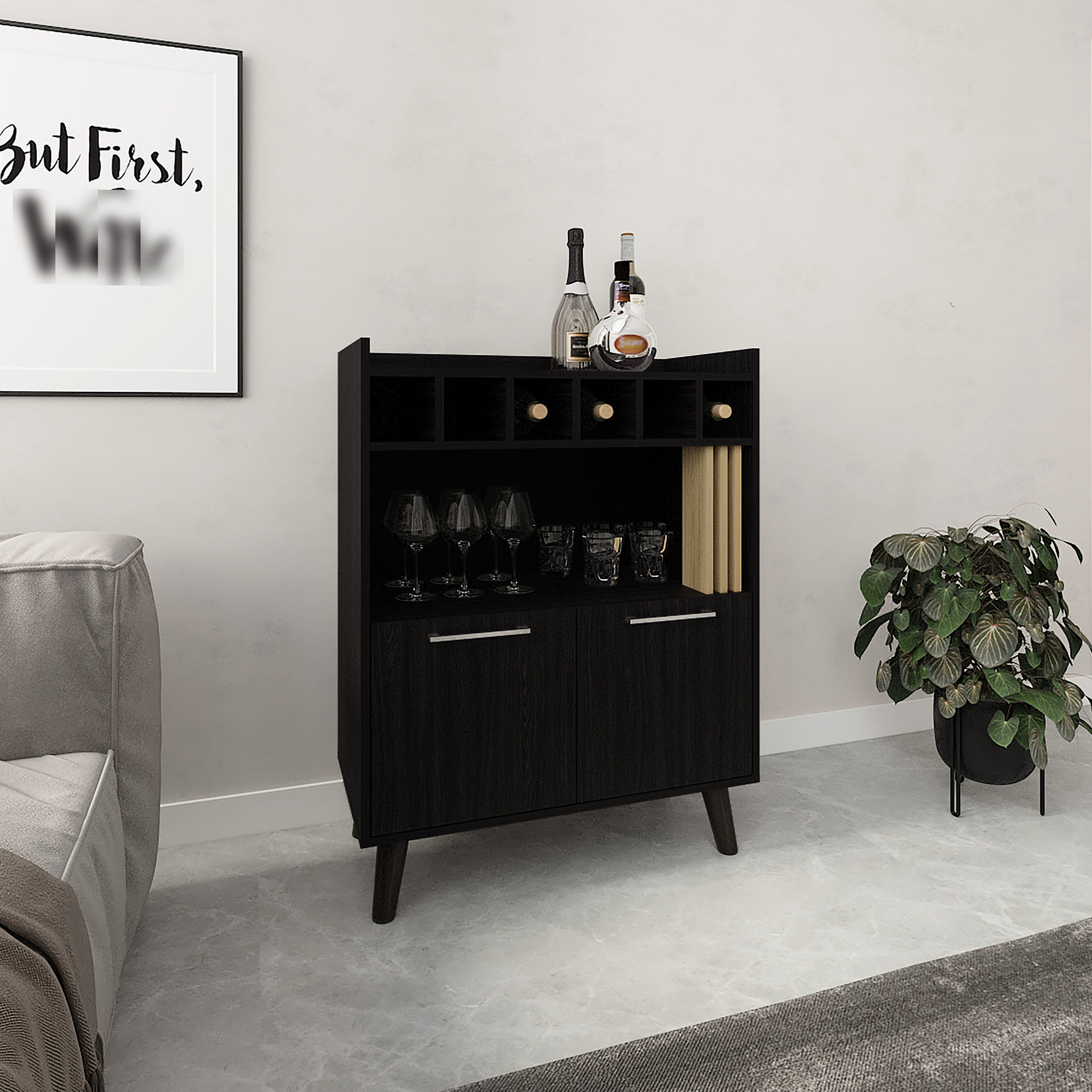 Bar Back Cubbies 40