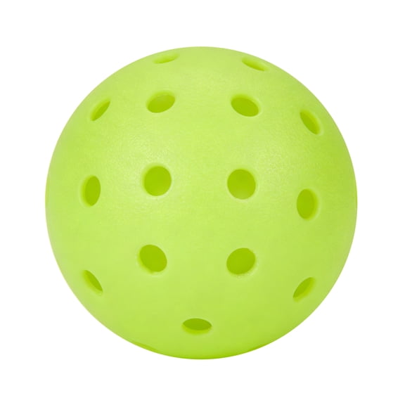 40-Hole Outdoor Pickleballs, 3-Pack - Durable One-Piece Roto-Molded Green Balls for Beginners to Advanced Players, Standard Match & Practice Pickleballs