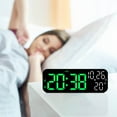 thumbnail image 1 of Up to 40% off Home Clearance, Alarm Clock, InsCrazy Electronic Clock Multi-functional LED Alarm Clock Temperature Jump Seconds Display Countdown Bedside Clock, 1 of 9