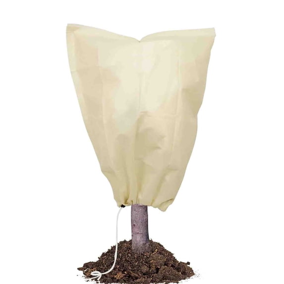 40"Hx32"W Plant Covers Freeze Protection,Breathable Plant Blanket for Outdoor Indoor Plants,Thickened Frost Cloth Plant Cover for Winter with Drawstring,Adjustable Easy Observe,Reusable