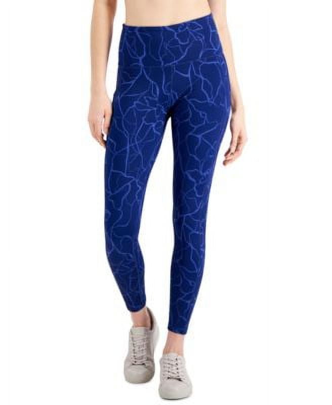 Lady Hathaway Women's Comfort French Terry Leggings (Navy, Small) at   Women's Clothing store