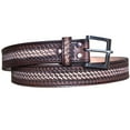 thumbnail image 1 of HILASON Western Genuine Leather Belt for Men Women Cowboy Cowgirl Handmade Unisex Heavy Duty Basketweave Belt for Jeans, 1 of 6