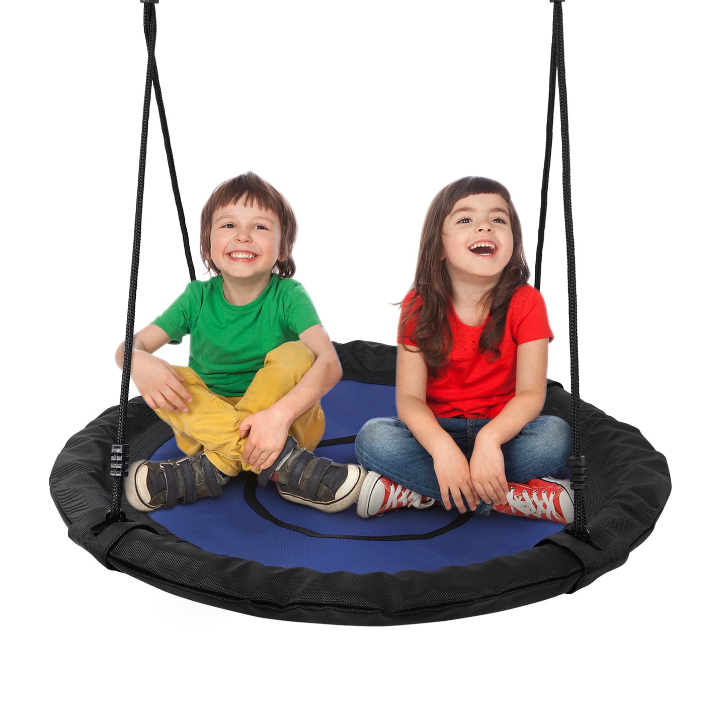 40 In. Saucer Tree Swing Set Durable Firmly Sturdy Flying  for Kids