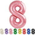 40 Inch 2025 Number Balloons, 2025 Gold Balloons, Large Foil Happy New
