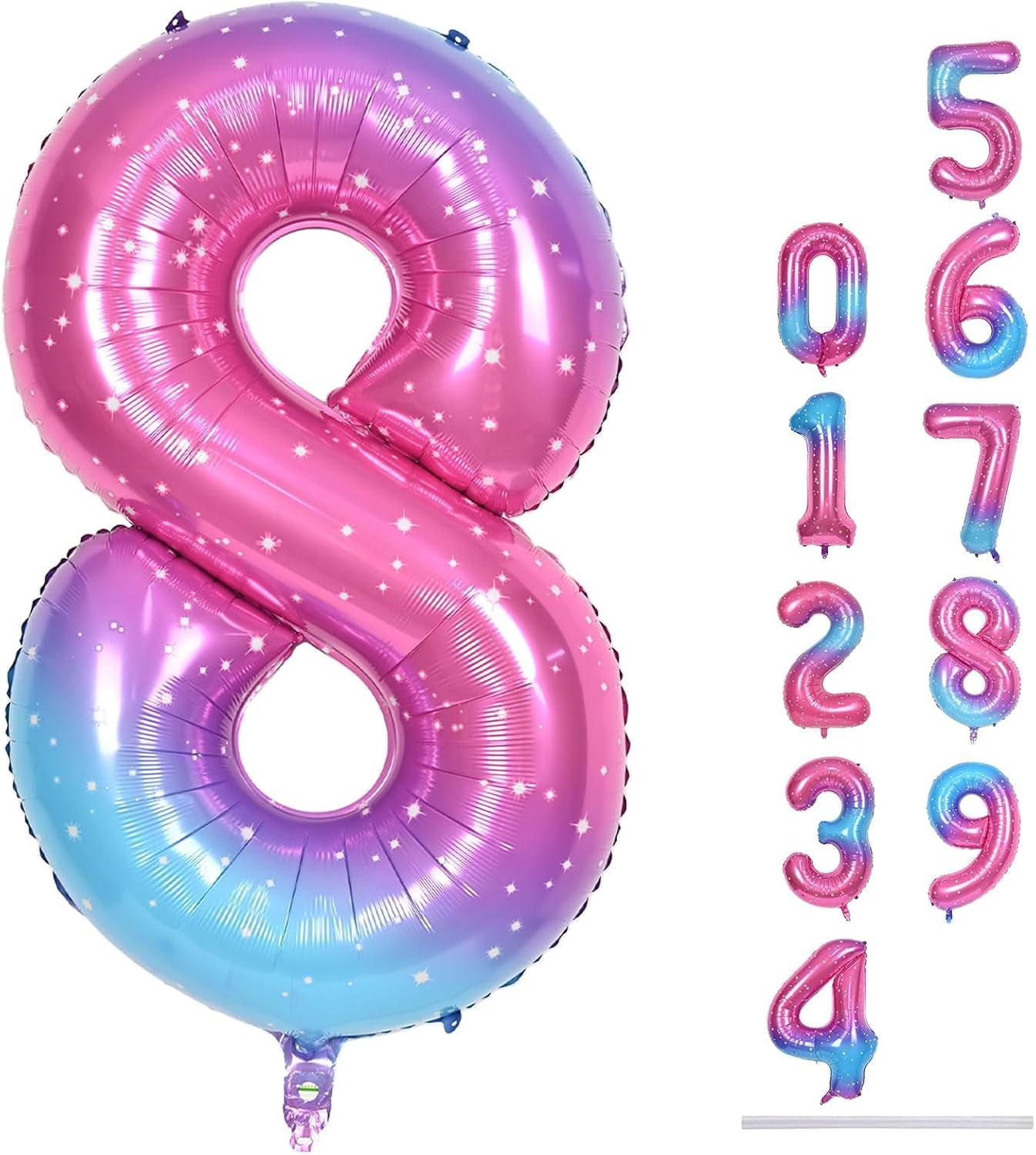 40 Inch Balloon Numbers Pastel Pink Large Foil Light Pink Number 40-inch-balloon-numbers-pastel-pink-large-foil-light-pink-number