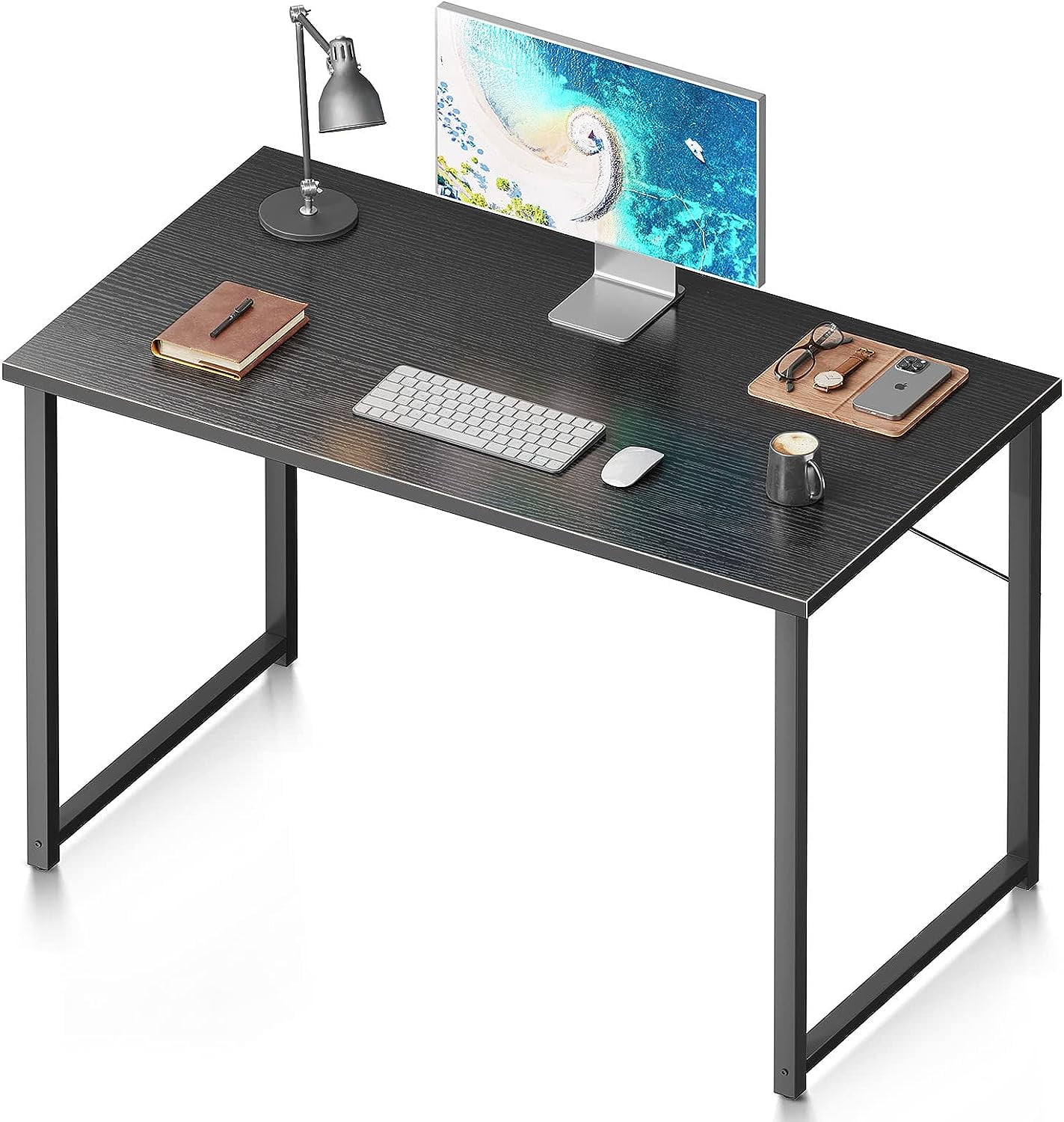 40 Inch Computer Desk, Modern Simple Style Desk for Home Office, Study ...