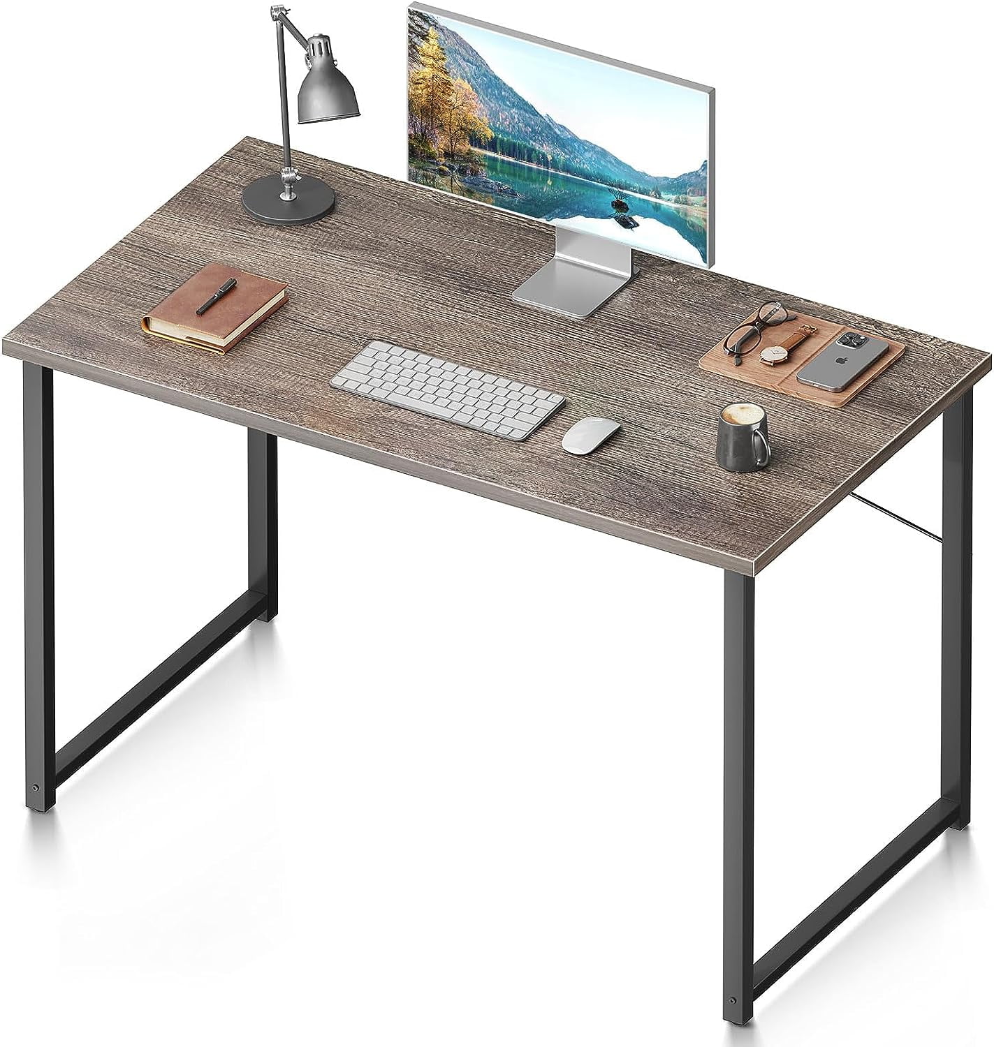 40 Inch Computer Desk, Modern Simple Style Desk for Home Office, Study ...