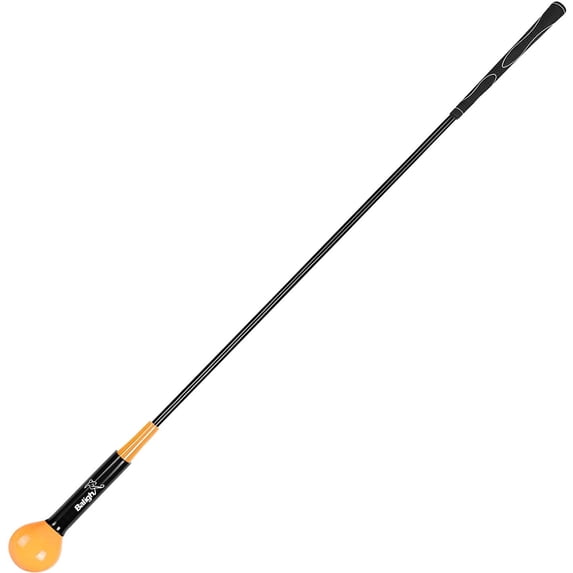 40 Inch Golf Training Aids for Strength and Tempo Training Golf Swing Trainer Warm-Up Stick Golf Swing Trainer for Outdoor Indoor Practice Chipping Hitting Golf Accessories Orange Aosijia ChYoung