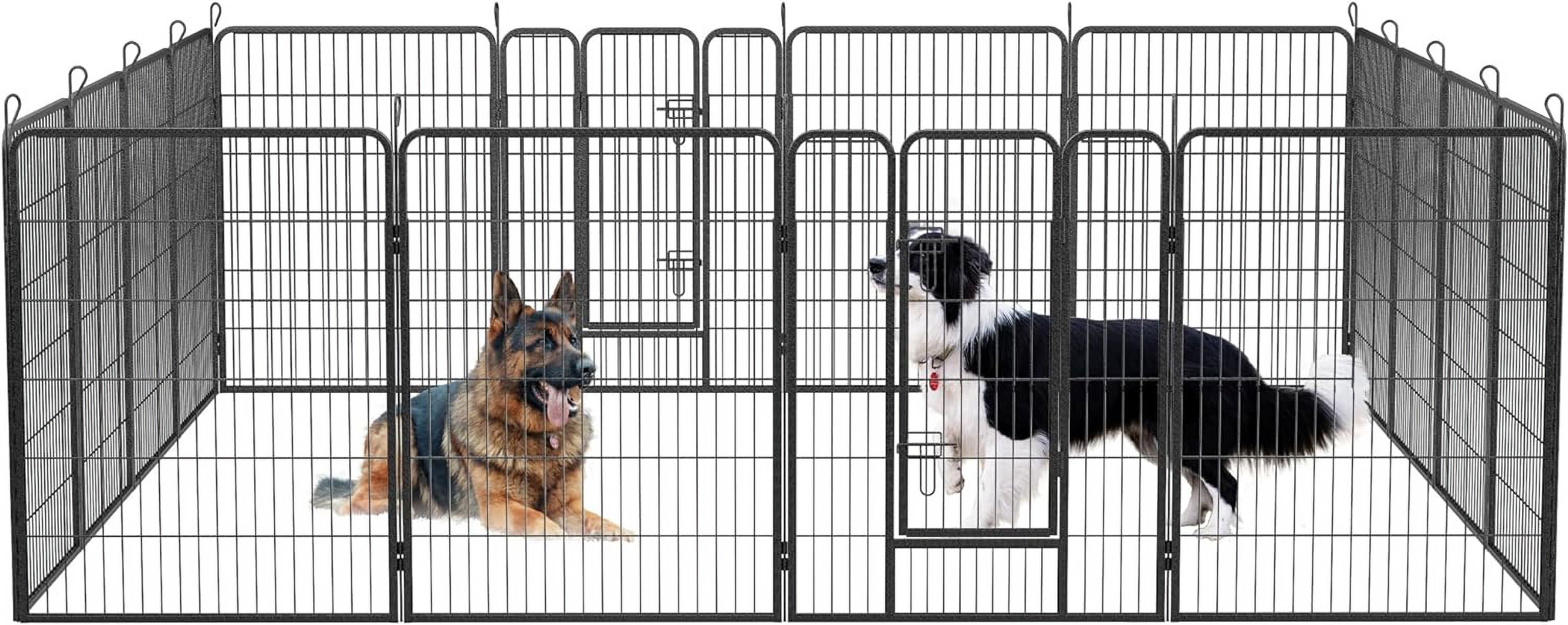 Curated visual reference: Picture Idea: 40 Inch Outdoor Fence Playpen For Dog Kennel Dog Cage