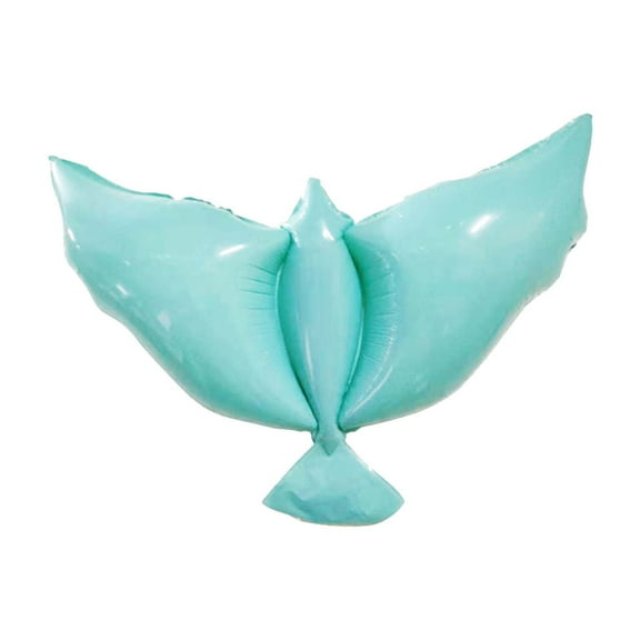 40-Inch Peace Dove Foil Balloon, Giant Bird Shape for Wedding Funeral Memorial Release, Self-Sealing Helium Air Inflate, Reusable Ceremony Party Decoration, Write-On Surface, 1*Balloon, 1*Balloon