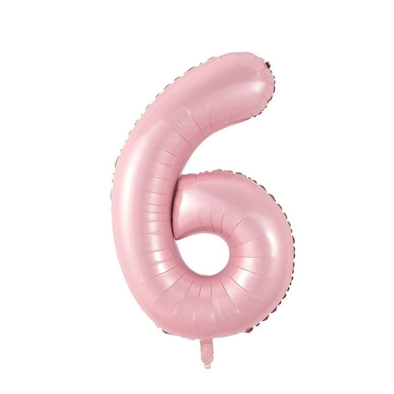 40 Inch Pink Mylar Foil Number Birthday Balloon,Large Foil Digit for Birthday Photography Backdrop,Big Helium Balloon Numbers for Men Women Anniversary