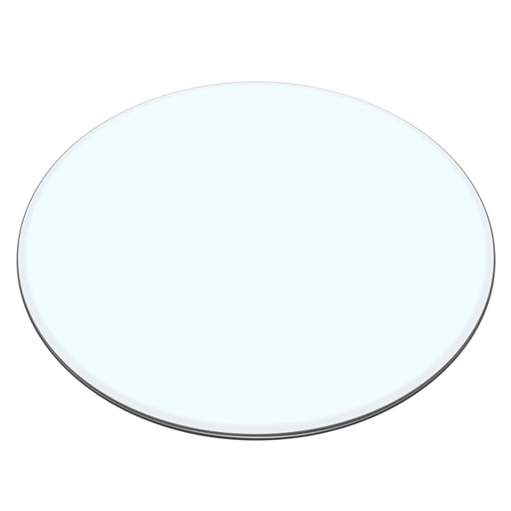40 Inch Round Glass Dining Table Top,Circle Tempered Glass Kitchen Table Top with 4-6 Rubber Anti-Slip Ring,0.35'' Clear Circular Dining Table Top, for Dining,Restaurant Table and Lazy Susan