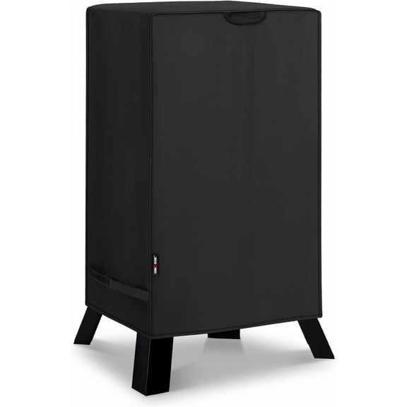 40 Inch Smoker Cover for Masterbuilt, Outdoor Electric BBQ Smoker Grill Cover Heavy Duty Waterproof Fade Resistant, 23" W x 17" D x 39" H, Black