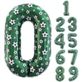 thumbnail image 1 of 40 Inch Soccer Foil Number Balloon,Old Children's Birthday Party Helium Balloon Word Cup And Celebration Themed Party Decoration Supplies(0), 1 of 6