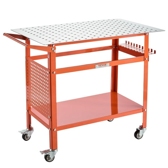 800LBS Welding Table 40"x24" - Solid Steel Workbench for Professional & Home Workshops