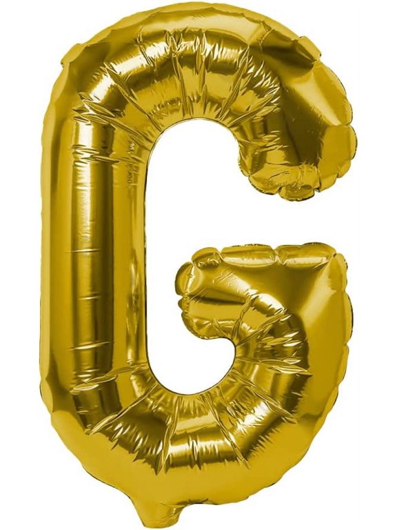 40 Inches Gold Foil Letter Balloon - Ideal for Parties and Celebrations (G)
