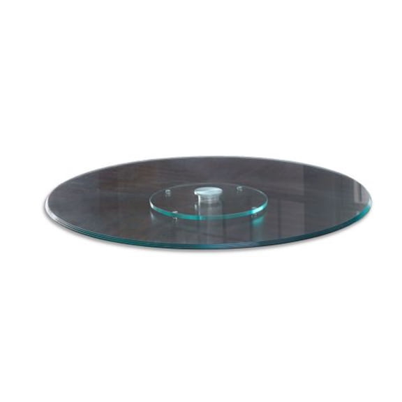 40 Inches Large Lazy Susan Turntable Fits, Glass Lazy Susan for Table Top for Family Gatherings, Banquets, Weddings and Restaurants