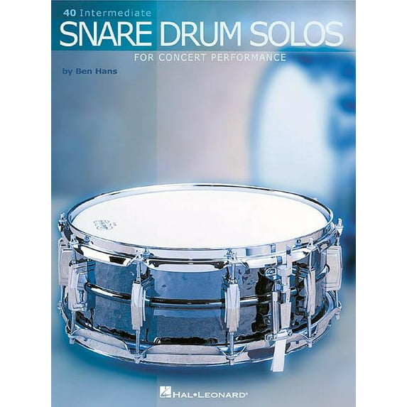 40 Intermediate Snare Drum Solos: For Concert Performance (Paperback)