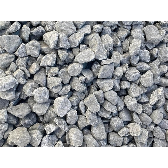 40 LBS 3/4 Inch Gray Granite Gravel Landscape Rock Drainage Stone for Gardens Pathways