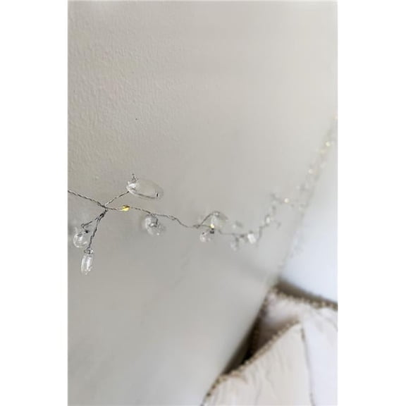 40 LED Crystal Fairy Lights - Battery Operated