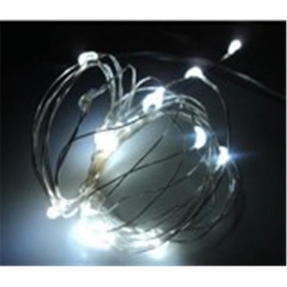 40 LED Timer Copper String Light - White