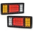 thumbnail image 1 of 40 LED Trailer Lights Tail Turn Signal Brake Reverse Running 2pcs Universal Fit for Pickup, RV, Trailers, Trucks, Camper,Utes,Vans,Boat Rear Light Lamp Assembly -, 1 of 6