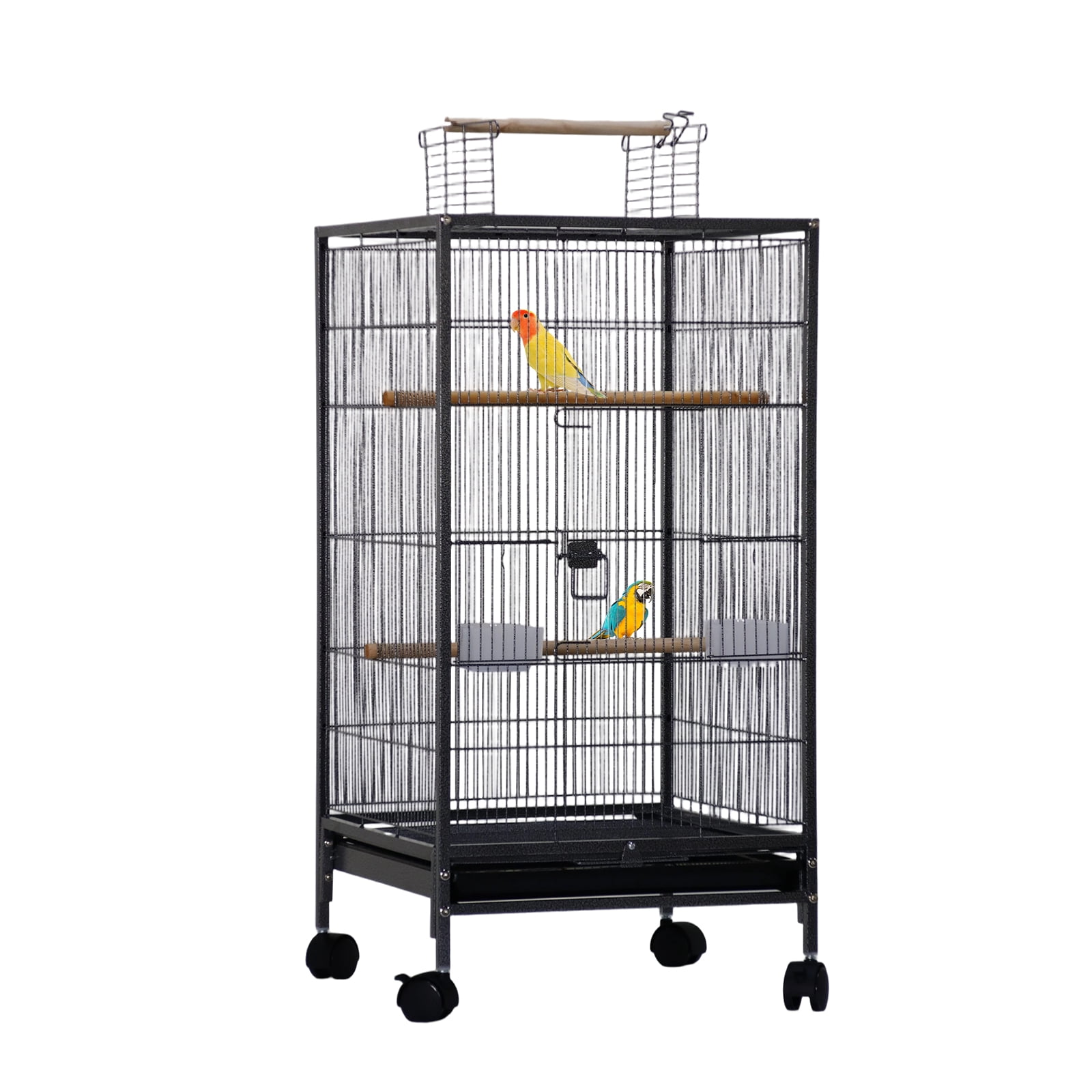 Curated visual reference: Gallery Detail: 40 In Large Bird Cage With Play Open Top Heavy