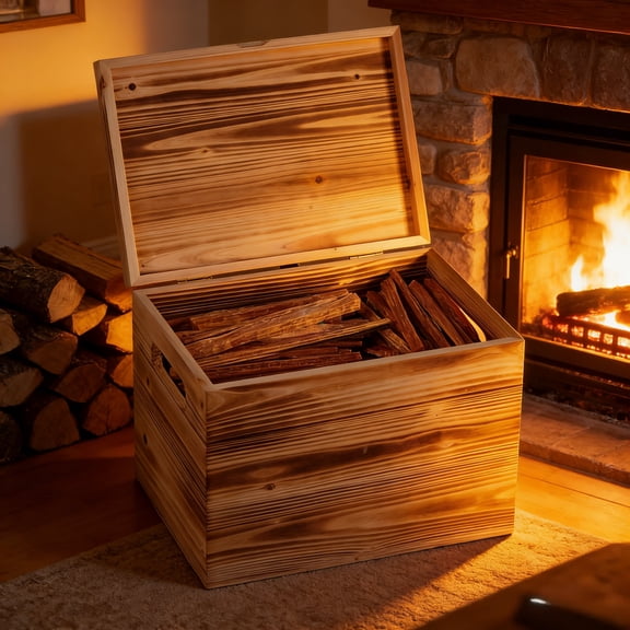 40 Lbs Natural Fatwood Fire Starter Sticks - Pine Kindling for Campfire, Fireplace, Grill & Stove