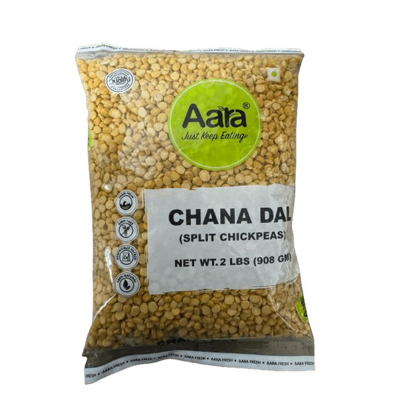 40 Lbs Wholesale Aara Chana Dal Lentils - 4LB X 10 Pack (1 Case)