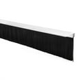 thumbnail image 1 of 40-" Length 2-" Height Nylon Brush Insert Door Bottom Sweep w F-Shape Base, 1 of 5
