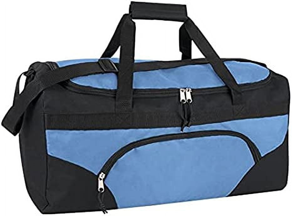 Trailmaker, 40 Liter Unisex 22 inch Duffle Bags for Travel, Sport Bag, Gym Bag - Light Blue, Adult Unisex, Size: Large