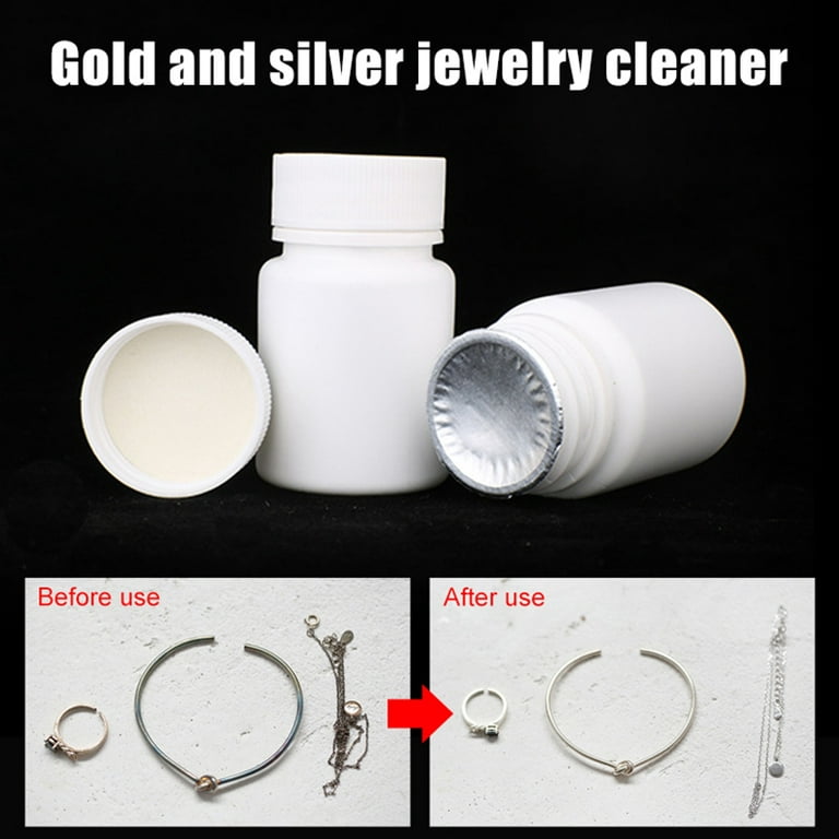 40 ML Gold and Silver Jewelry Cleaner Silverware Cleaner Cleaning