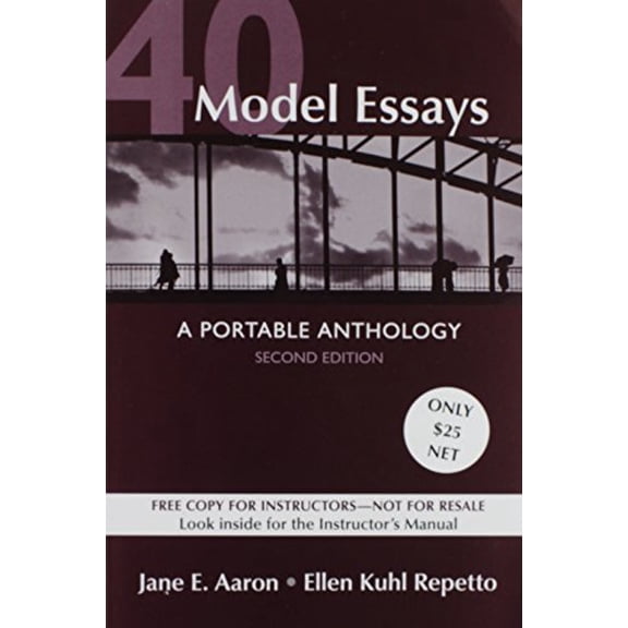 Pre-Owned 40 MODEL ESSAYS:PORTABLE ANTH. (Paperback) 1457632675 9781457632679
