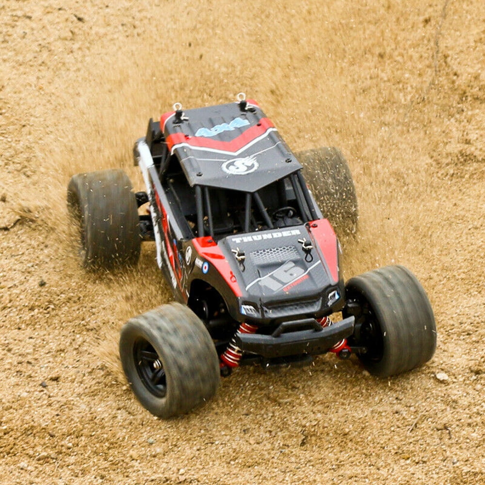998 HighSpeed 1/18 Scale RC Car, 2.4G 4WD, 40+MPH, Large Track, Fast Remote Controlled for