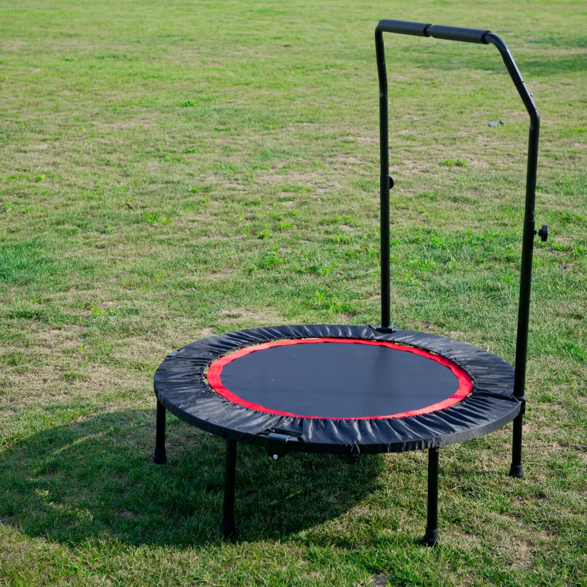 40" Mini Exercise Trampoline for Adults – Indoor Fitness Rebounder with Safety Pad, 300 lbs Capacity