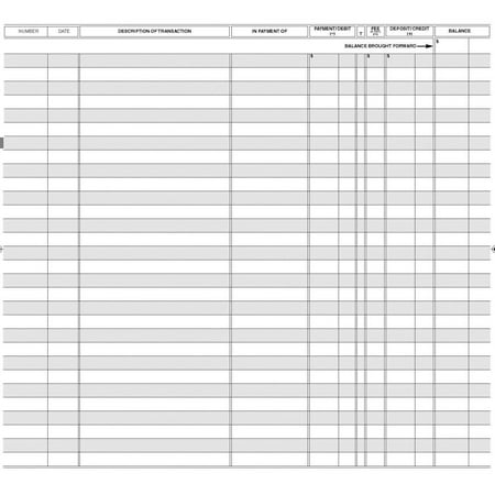 40 NEW BDT LARGE PROFESSIONAL DESK CHECKBOOK TRANSACTION REGISTER TAX RECORD LOG