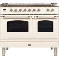40" Nostalgie Series Freestanding Double Oven Dual Fuel Range with 5