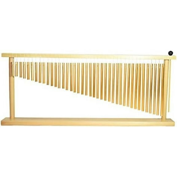 40-Note Bar Chime Table Top Wind Chime Metal Bars Percussion Instrument with Mallet Chimes for Classroom$$Music