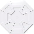 thumbnail image 1 of 40"OD x 1"ID x 14"C x 1"P Logan Architectural Grade PVC Contemporary Ceiling Medallion, 1 of 11