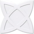 thumbnail image 1 of 40"OD x 1"ID x 15"C x 1"P Cosmo Architectural Grade PVC Contemporary Ceiling Medallion, 1 of 11