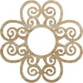 thumbnail image 1 of 40"OD x 13 5/8"ID x 1/4"T Cohen Wood Fretwork Pierced Ceiling Medallion, Red Oak, 1 of 3