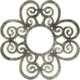 thumbnail image 1 of 40"OD x 13 5/8"ID x 1"P Cohen Architectural Grade PVC Pierced Ceiling Medallion, Antiqued Warm Silver, 1 of 10
