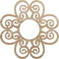 thumbnail image 1 of 40"OD x 13 5/8"ID x 3/8"T Cohen Wood Fretwork Pierced Ceiling Medallion, Red Oak, 1 of 3