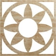 thumbnail image 1 of 40"OD x 13 7/8"ID x 1/4"T Blume Wood Fretwork Pierced Ceiling Medallion, Red Oak, 1 of 3