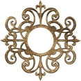 thumbnail image 1 of 40"OD x 13"ID x 1"P Dijon Architectural Grade PVC Pierced Ceiling Medallion, Antiqued Bronze, 1 of 10