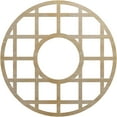 thumbnail image 1 of 40"OD x 14 1/2"ID x 1/4"T O'Neal Wood Fretwork Pierced Ceiling Medallion, Hickory, 1 of 3