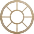 thumbnail image 1 of 40"OD x 14 1/2"ID x 3/8"T Grace Wood Fretwork Pierced Ceiling Medallion, Hickory, 1 of 3
